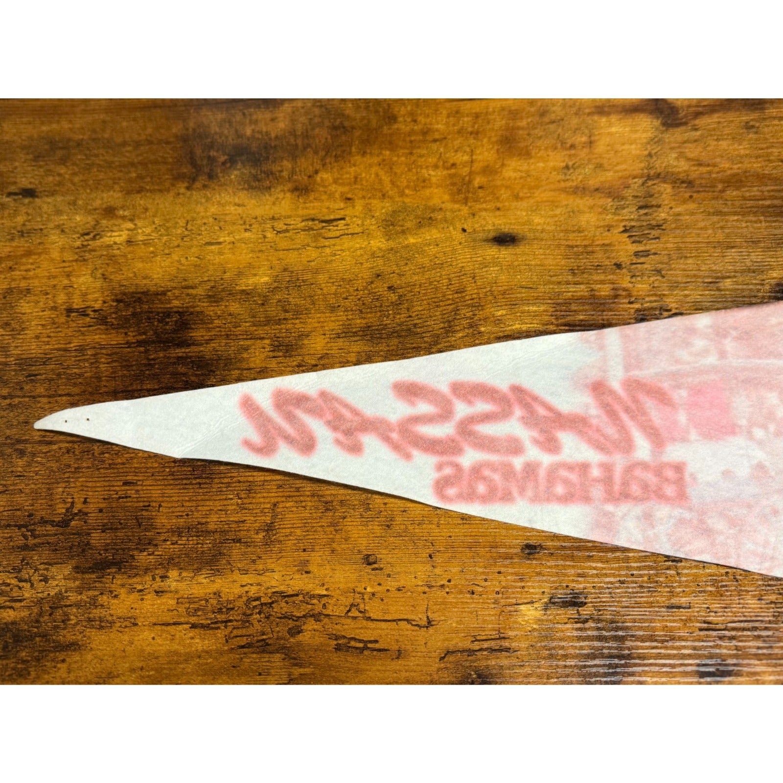 Vintage Collector's Series Nassau Bahamas pennant