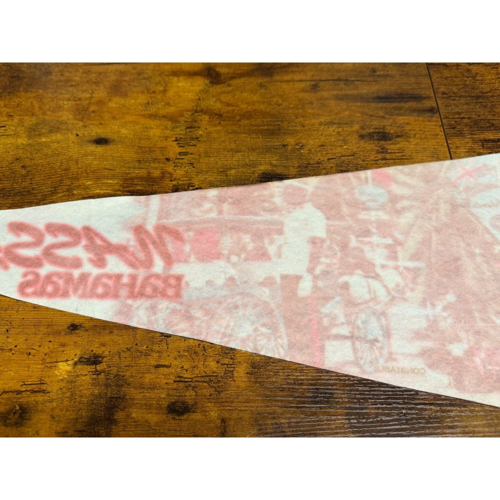 Vintage Collector's Series Nassau Bahamas pennant