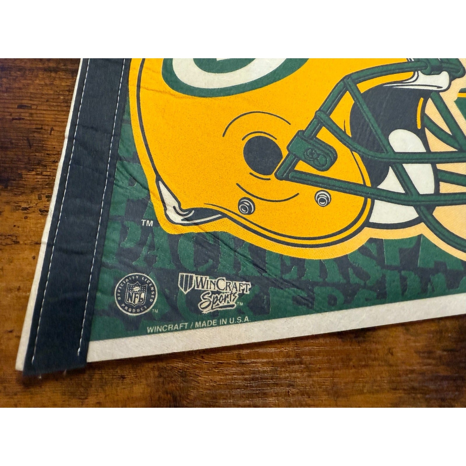 Vintage Green Bay Packers Super Bowl XXXI Champions Full Size Pennant