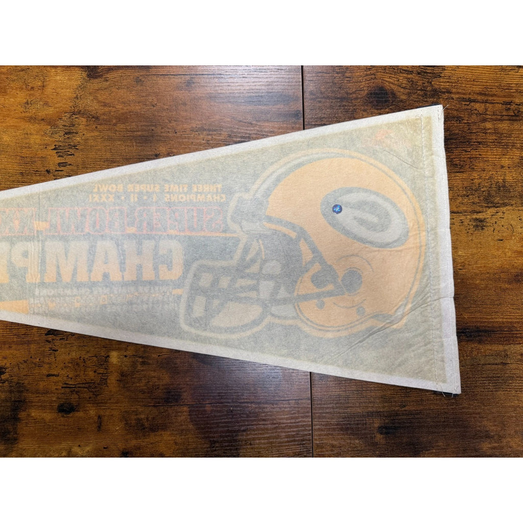 Vintage Green Bay Packers Super Bowl XXXI Champions Full Size Pennant