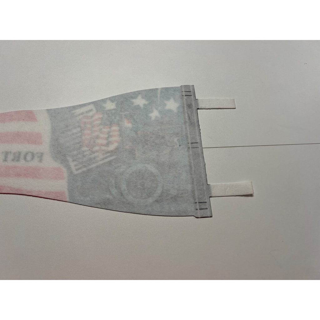 Vintage Fort McHenry Baltimore Maryland Felt Flag Pennant Star Spangled Banner