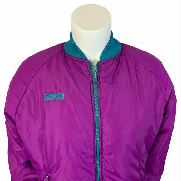 Vintage Columbia reversible puffer coat size M