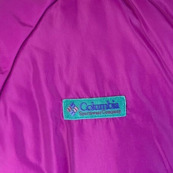 Vintage Columbia reversible puffer coat size M