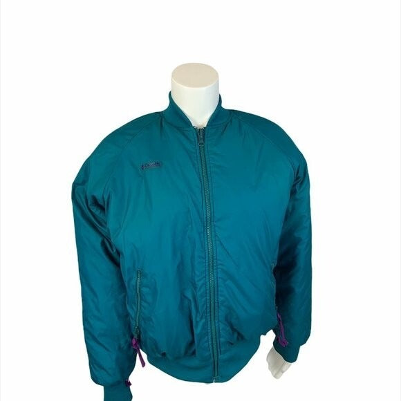 Vintage Columbia reversible puffer coat size M