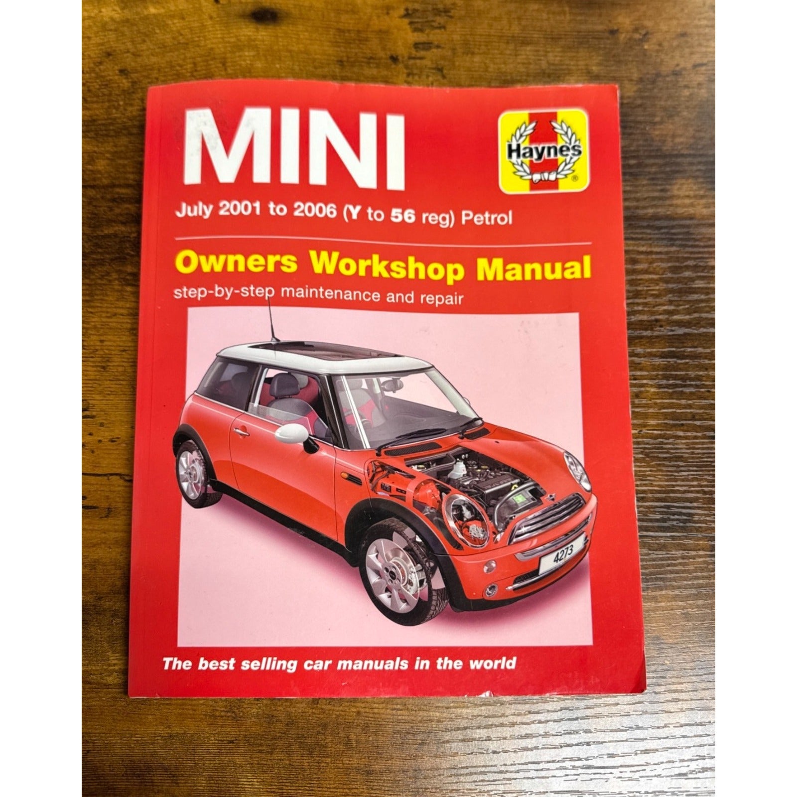 Haynes Owners Workshop Manual Mini July 2001-2006 Y to Reg petrol