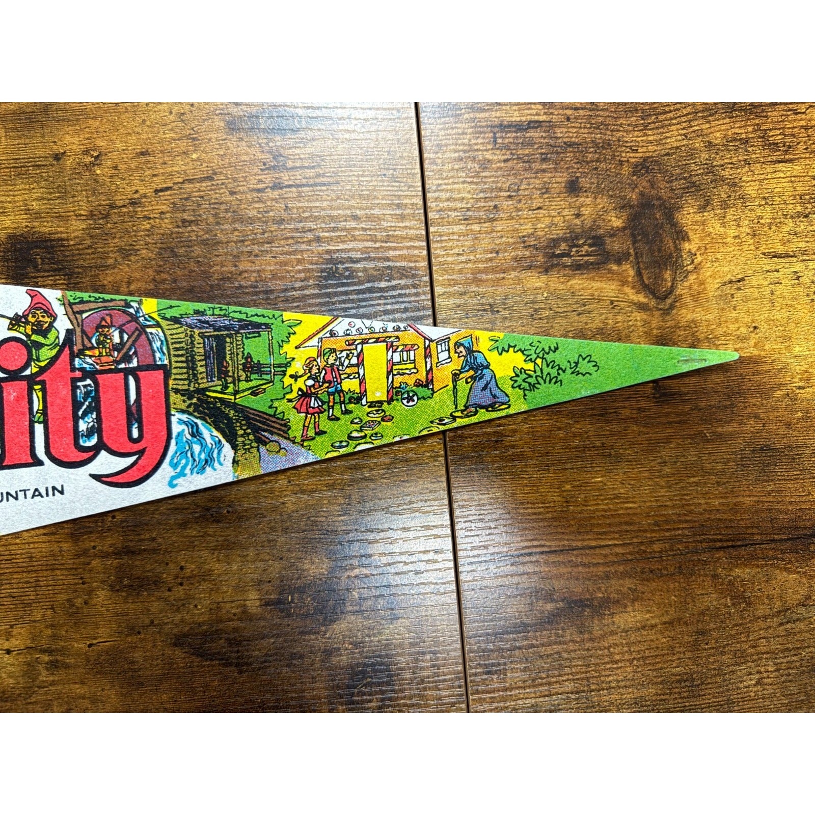 Vintage Rock City, Lookout Mountain, TN pennant