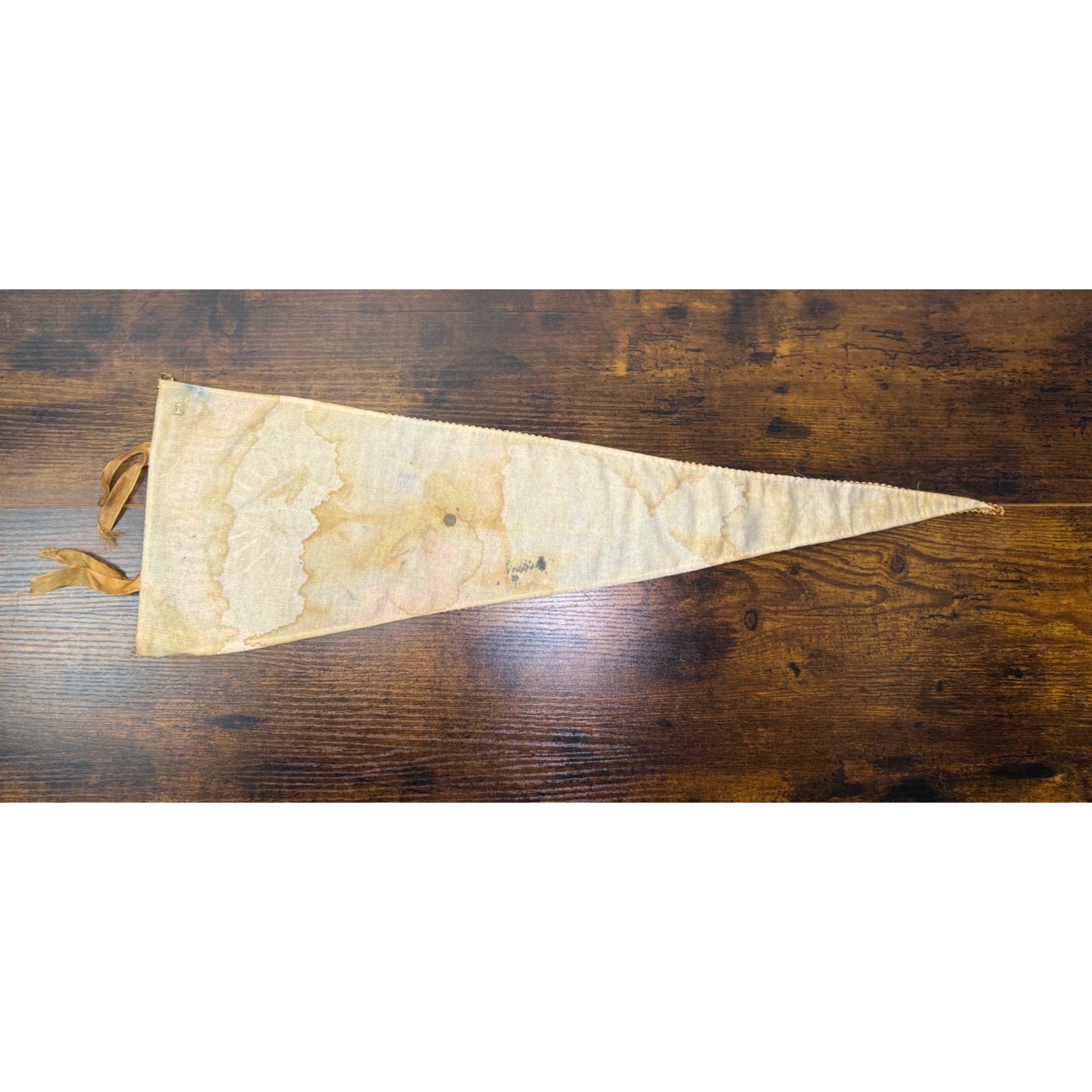 Vintage Bourbon Street New Orleans Jazz Pennant Flag With Musicians & Lantern