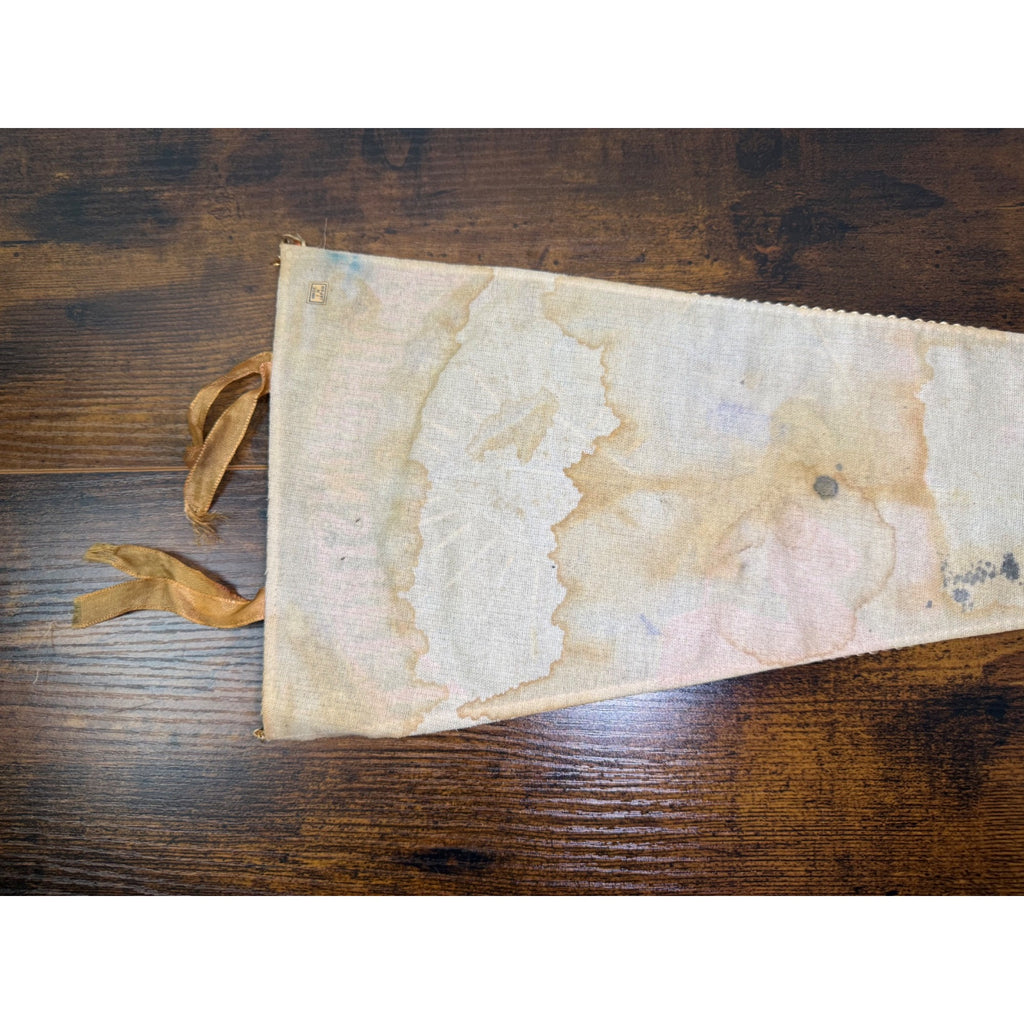 Vintage Bourbon Street New Orleans Jazz Pennant Flag With Musicians & Lantern