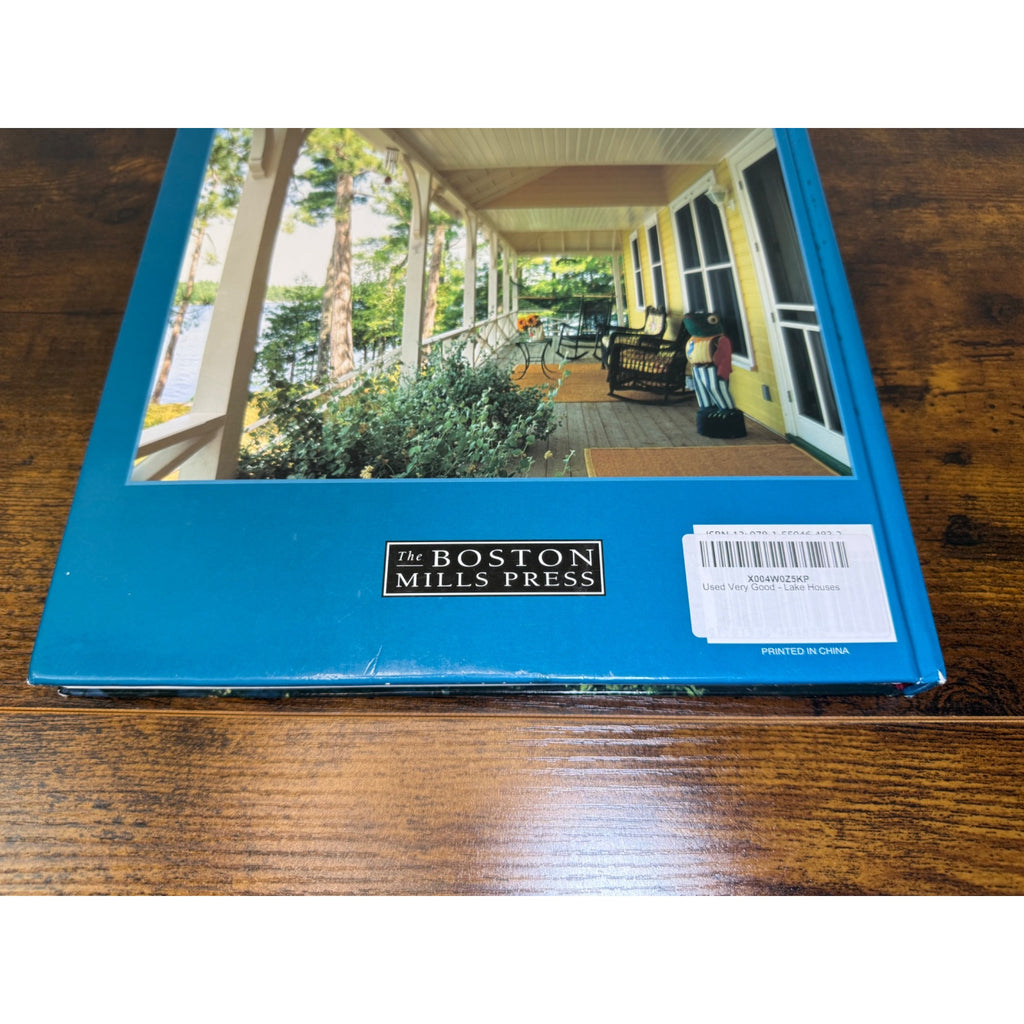 Lake Houses By John De Visser & Judy Ross Hardcover Coffee Table Book
