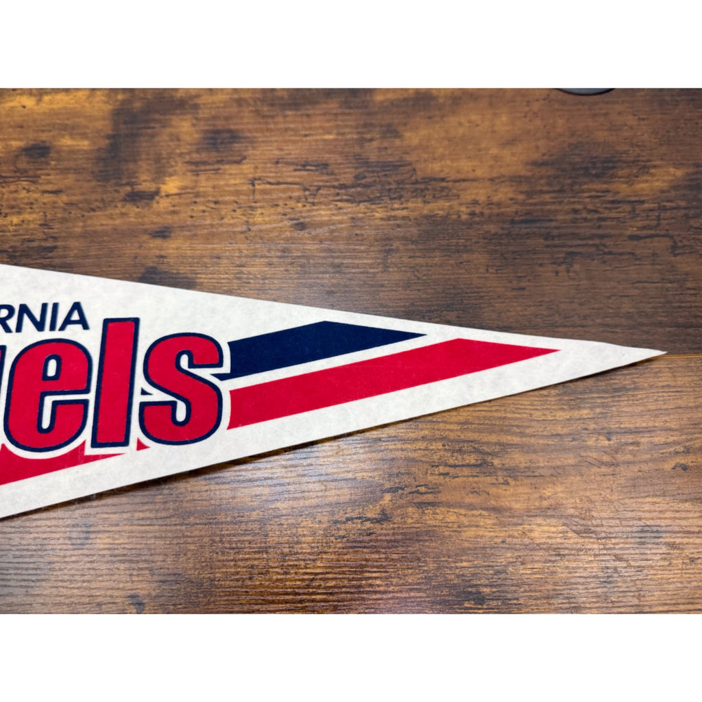 Vintage California Angels MLB Felt Pennant Baseball Memorabilia 30 inches