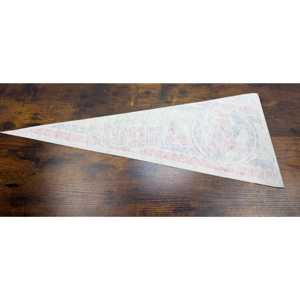 Vintage California Angels MLB Felt Pennant Baseball Memorabilia 30 inches