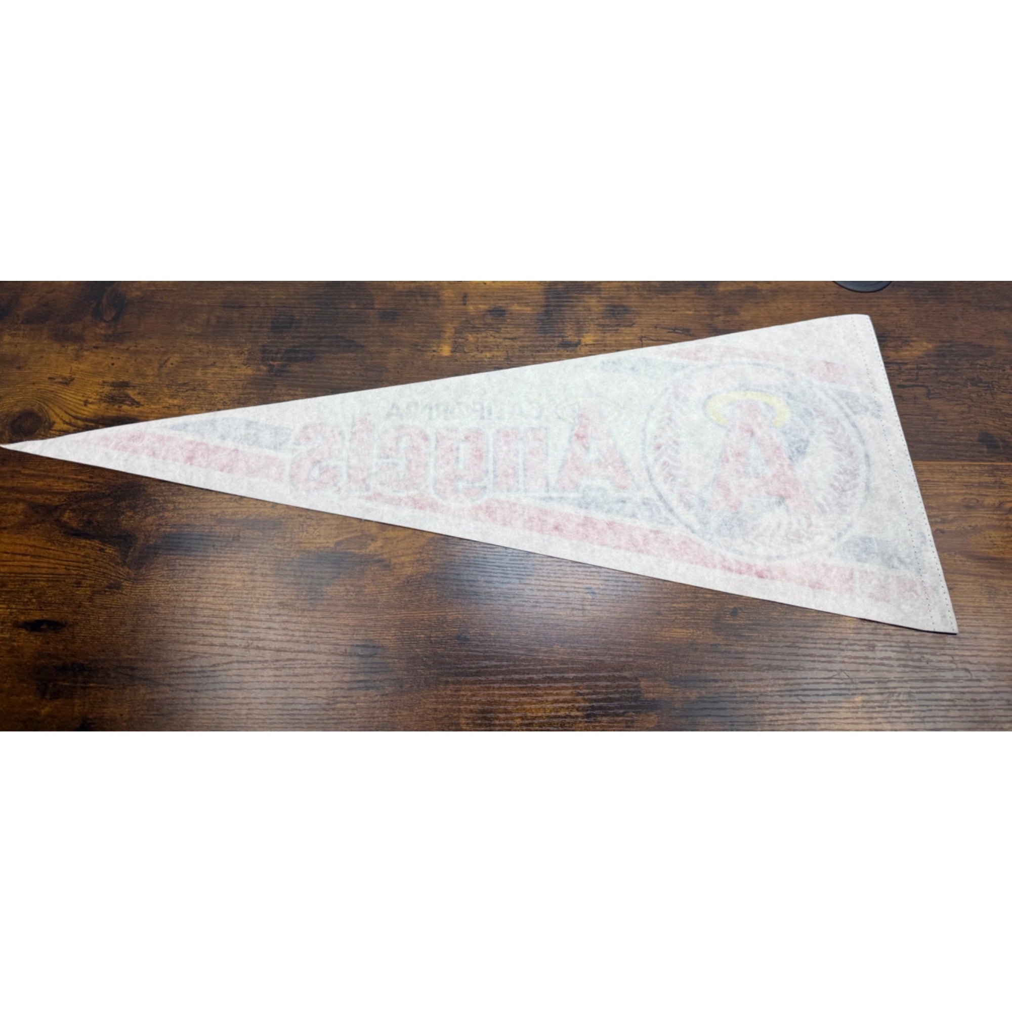 Vintage California Angels MLB Felt Pennant Baseball Memorabilia 30 inches