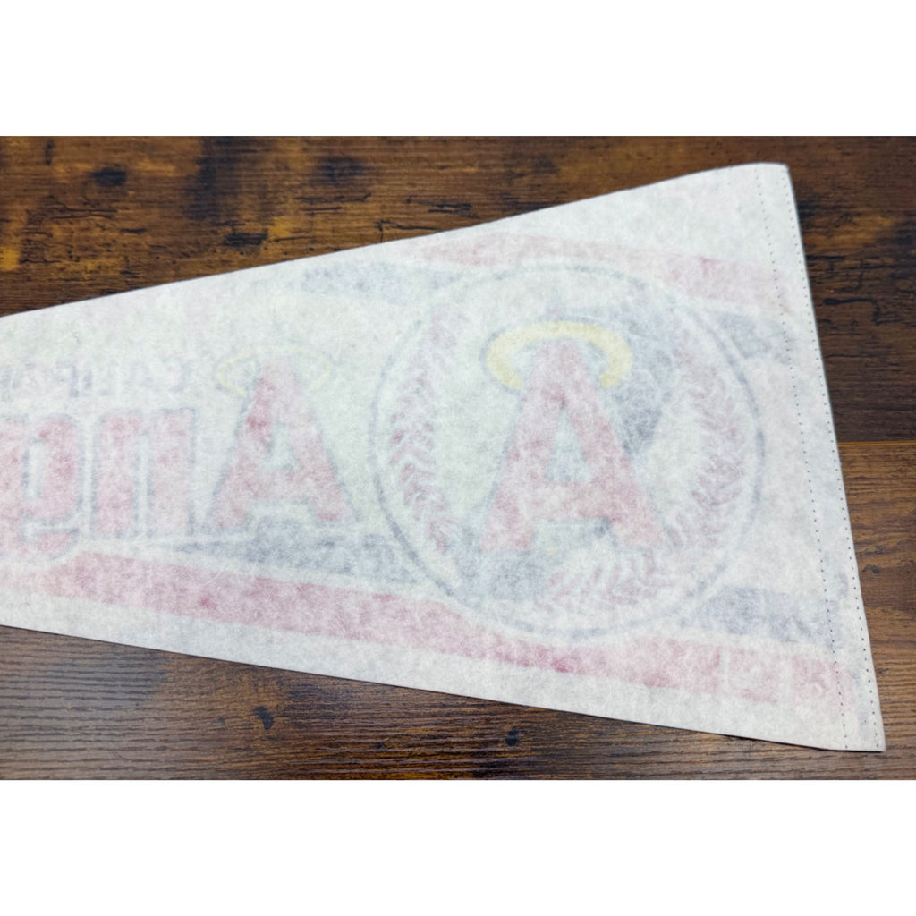 Vintage California Angels MLB Felt Pennant Baseball Memorabilia 30 inches