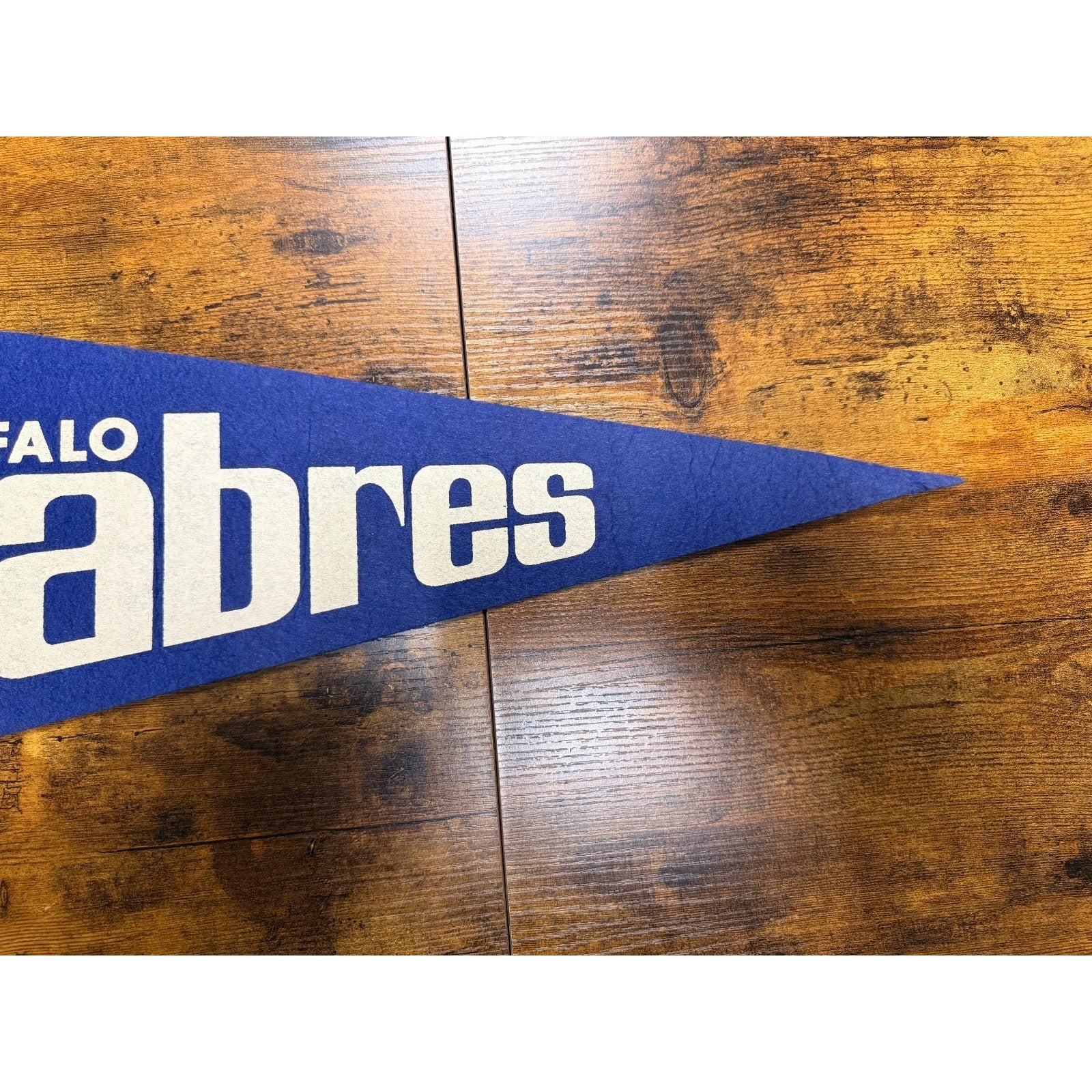 Vintage 1970 NHL Buffalo Sabres pennant