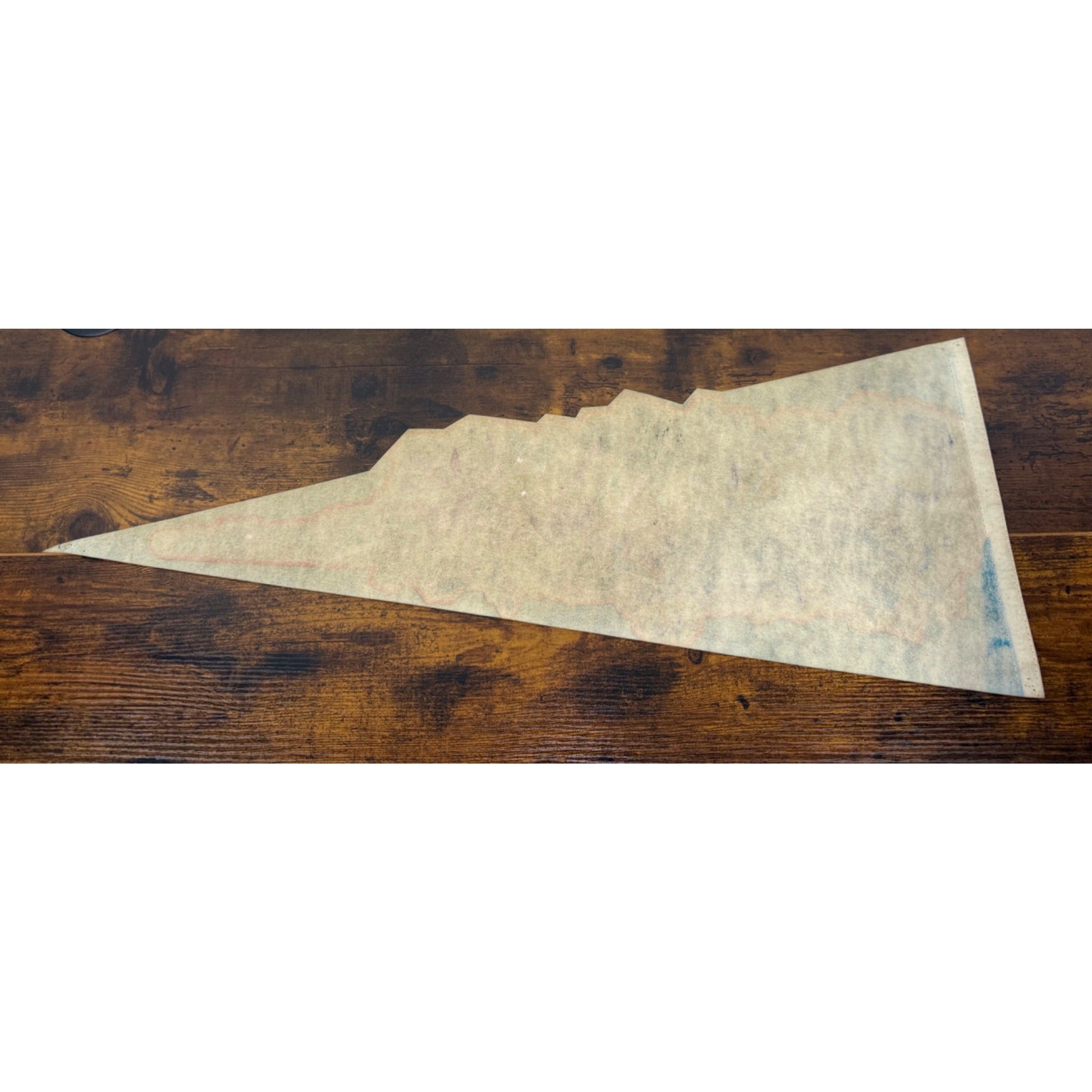 Universal Studios Earthquake Vintage Pennant Flag