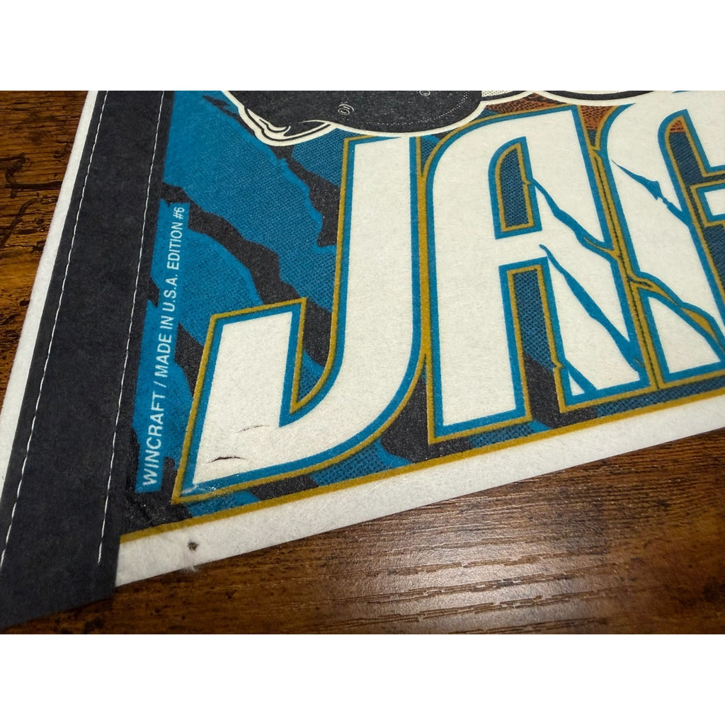 Vintage 90's NFL Jacksonville Jaguars pennant