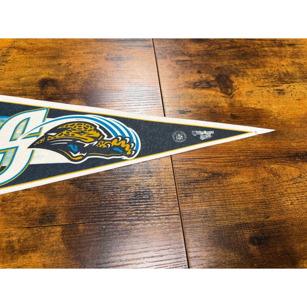 Vintage 90's NFL Jacksonville Jaguars pennant