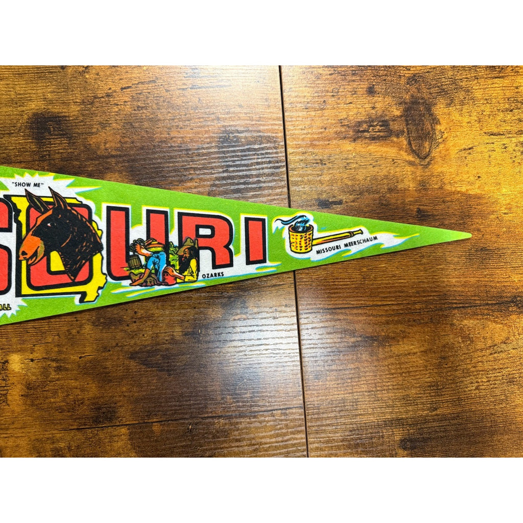 Vintage Missouri state pennant