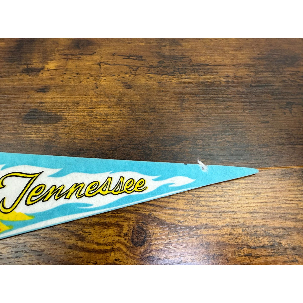 Vintage Gatlinburg Tennessee Souvenir Felt Pennant 25 inches
