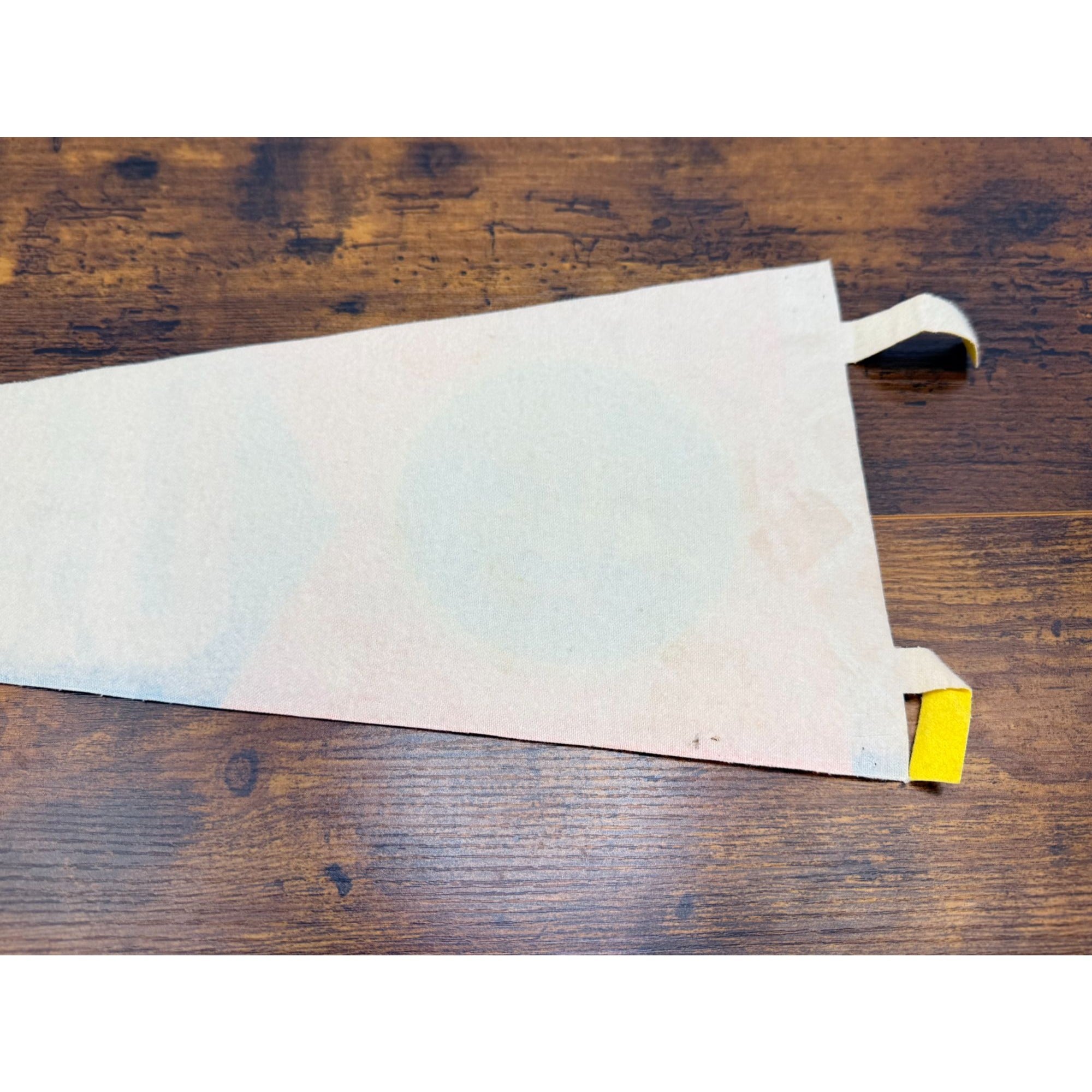 Vintage U.S. Navy Seabees Felt Pennant  Military Memorabilia