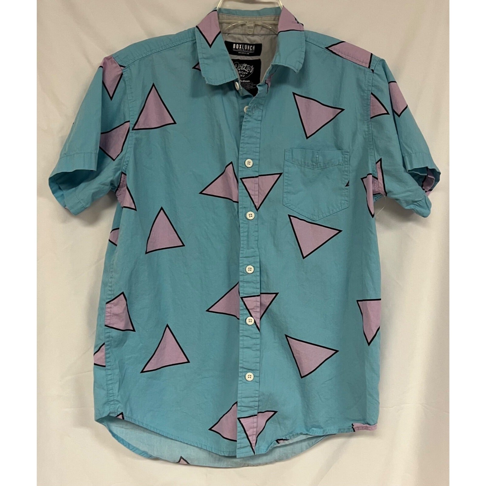 Nickelodeon's Box Lunch Rocko's Modern Life button up shirt size Small