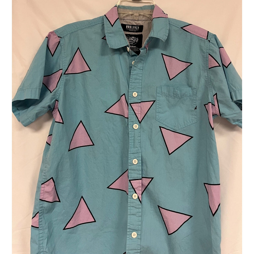 Nickelodeon's Box Lunch Rocko's Modern Life button up shirt size Small
