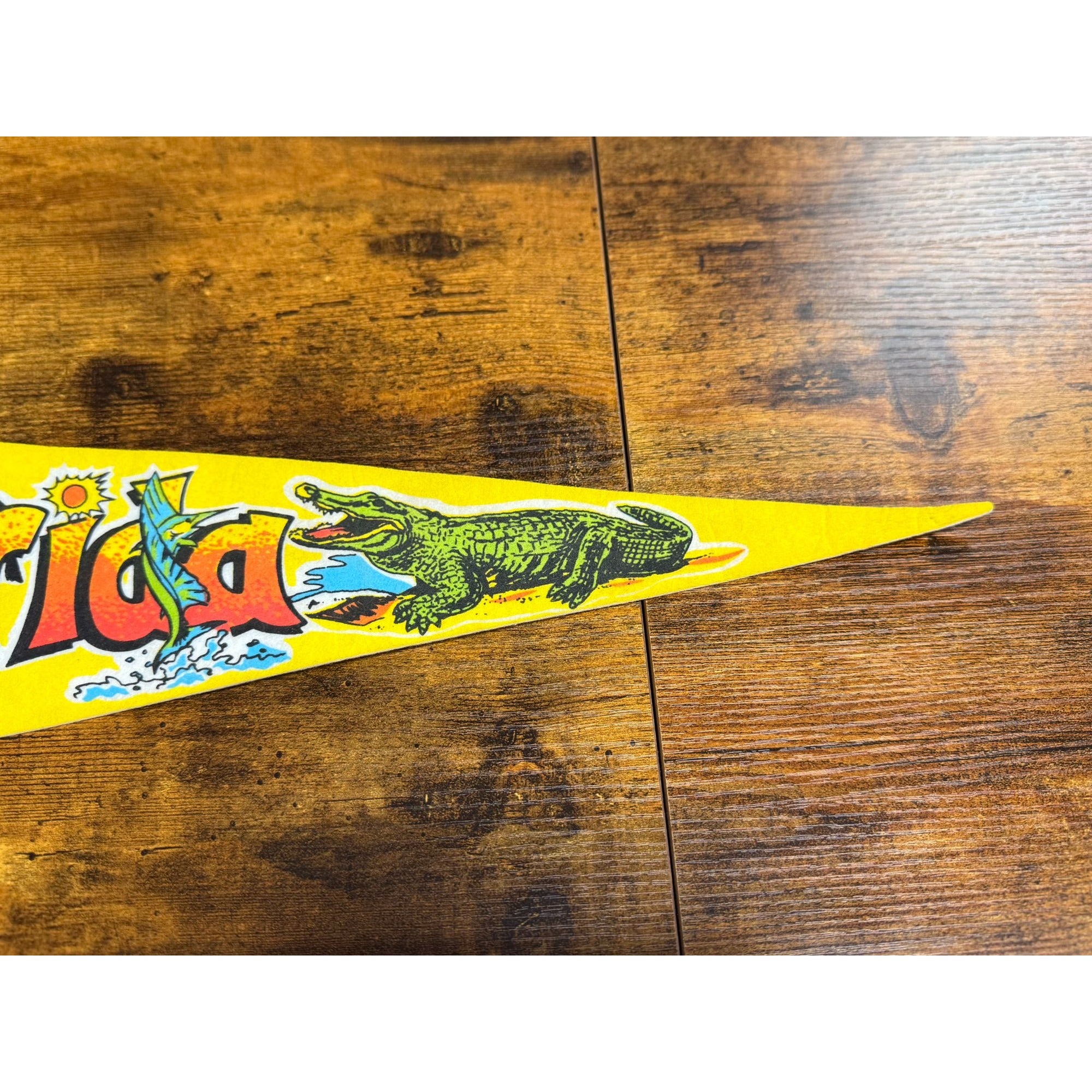 Vintage Florida Souvenir Felt Pennant