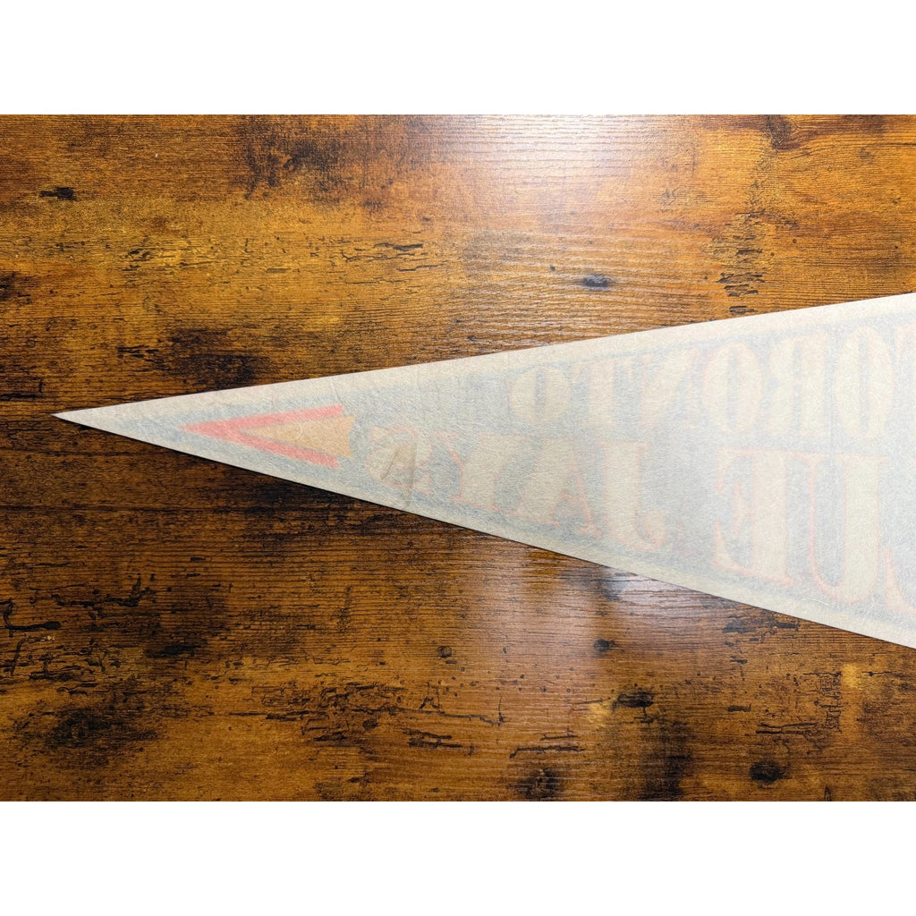 Vintage Toronto Blue Jays baseball pennant Made in USA