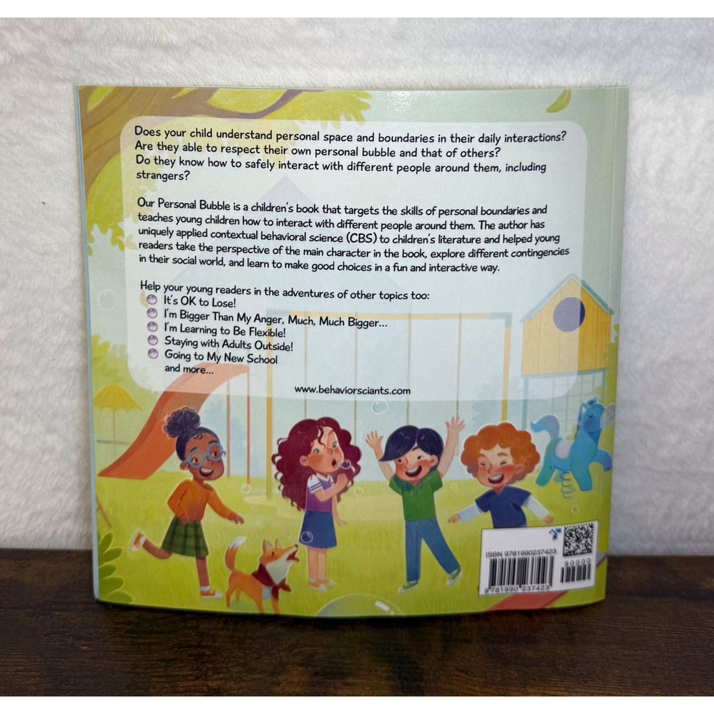 Our Personal Bubble: A Childrens Book On Personal Space & Boundaries