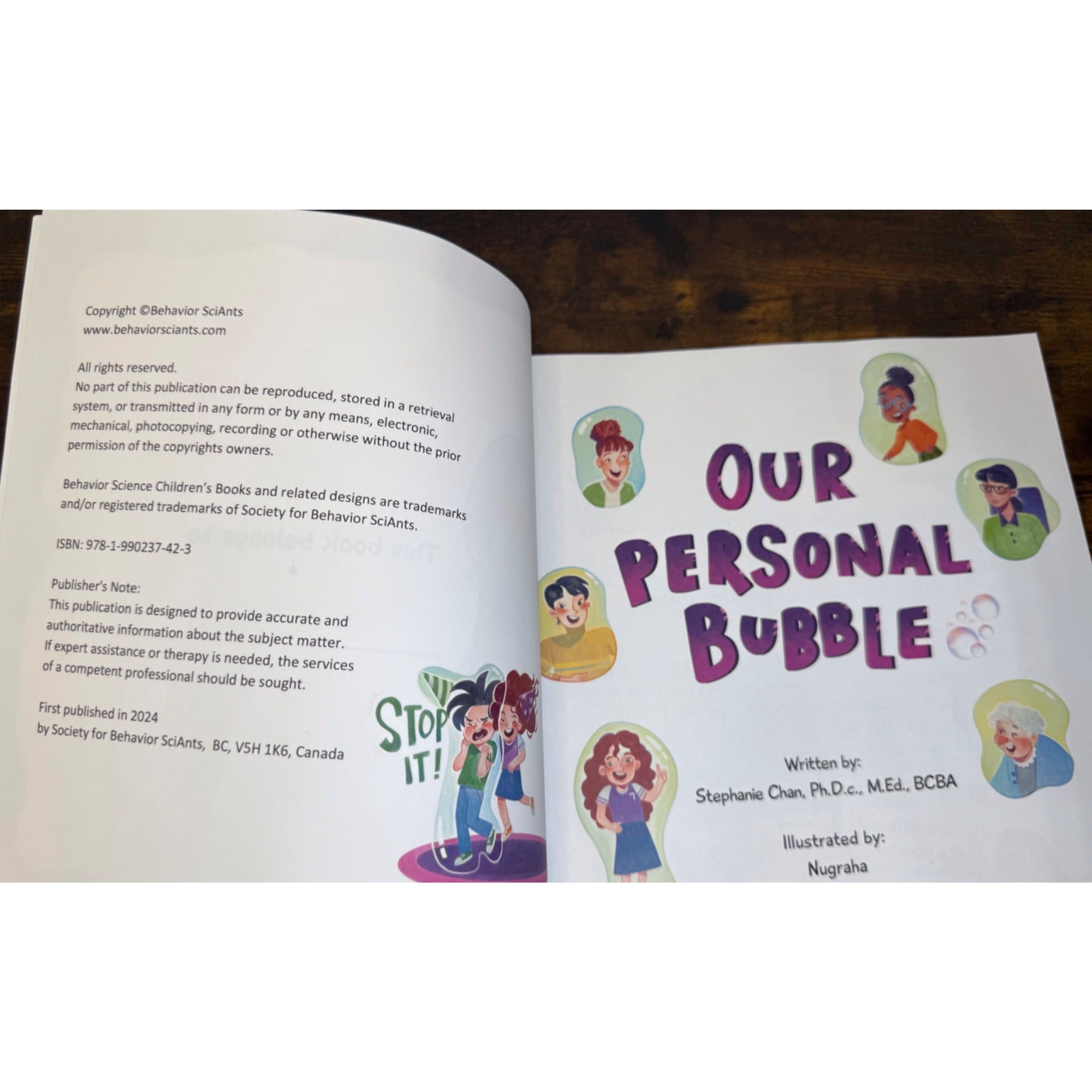 Our Personal Bubble: A Childrens Book On Personal Space & Boundaries