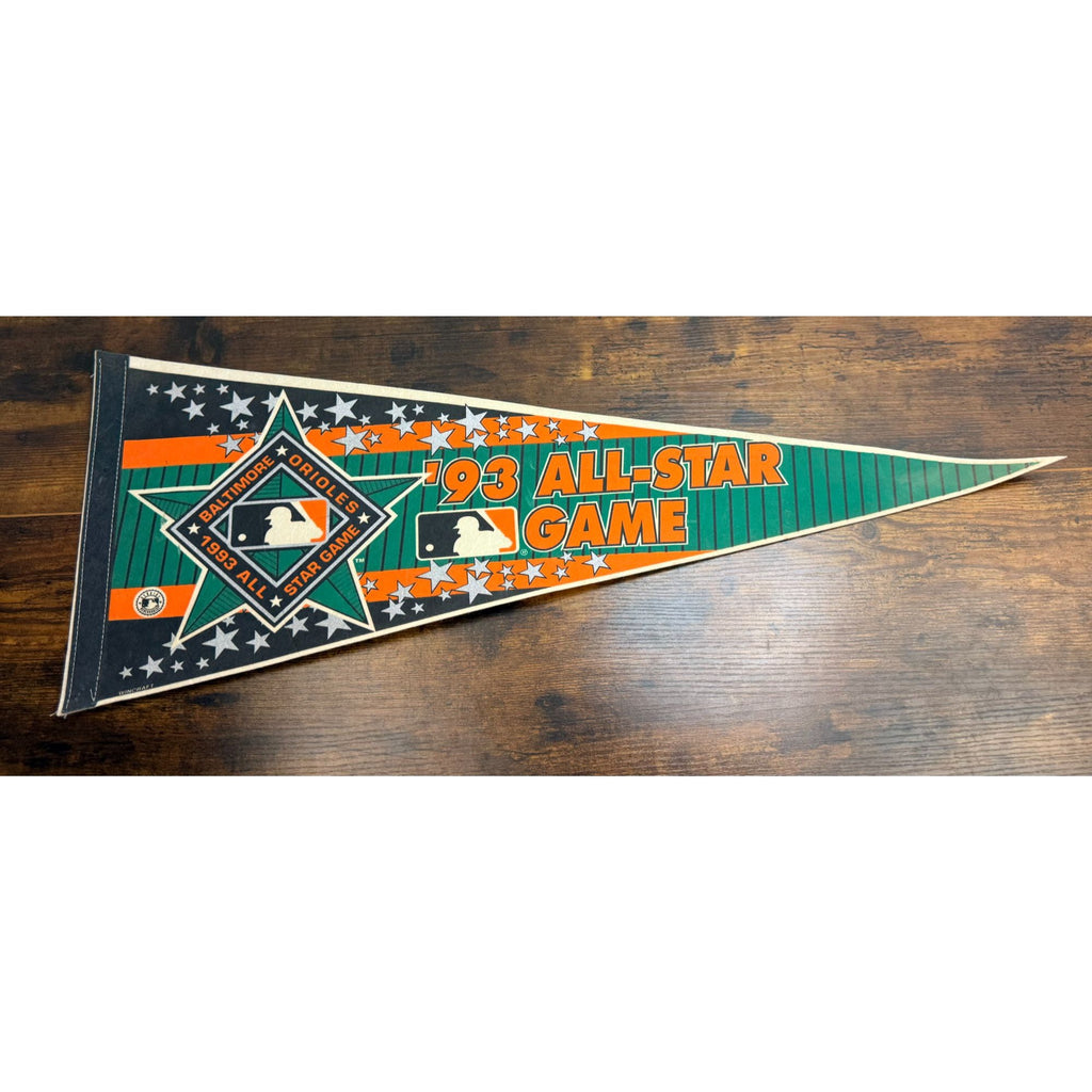 Baltimore Orioles 1993 MLB All-Star Game Felt Pennant By WinCraft