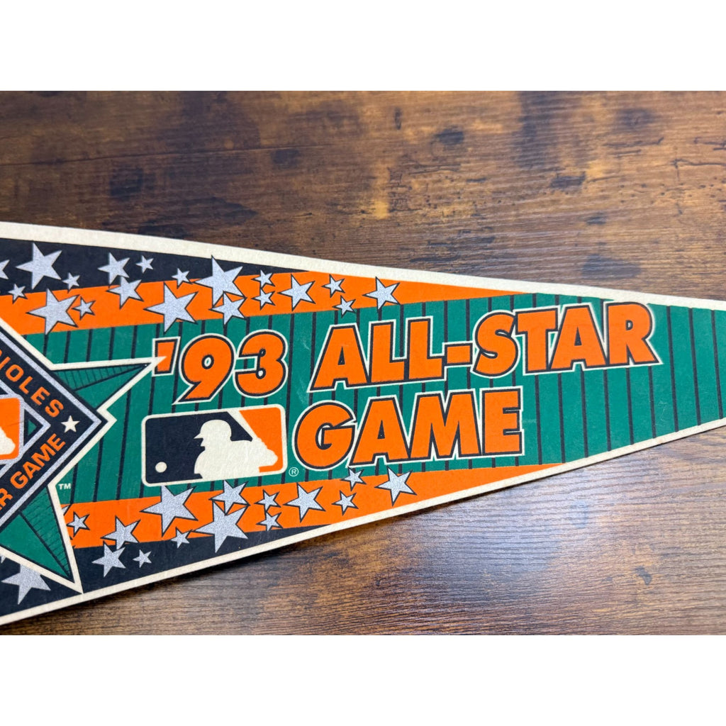 Baltimore Orioles 1993 MLB All-Star Game Felt Pennant By WinCraft