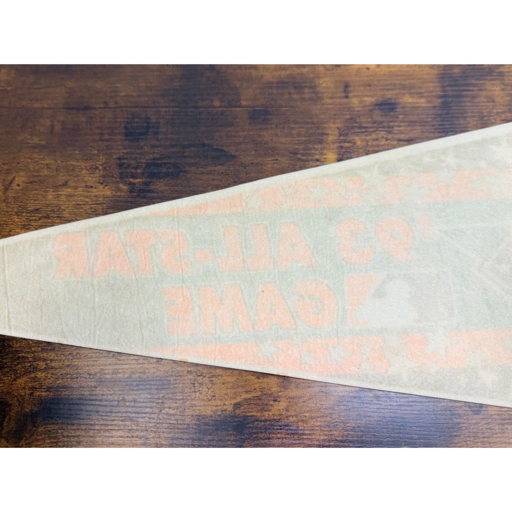 Baltimore Orioles 1993 MLB All-Star Game Felt Pennant By WinCraft