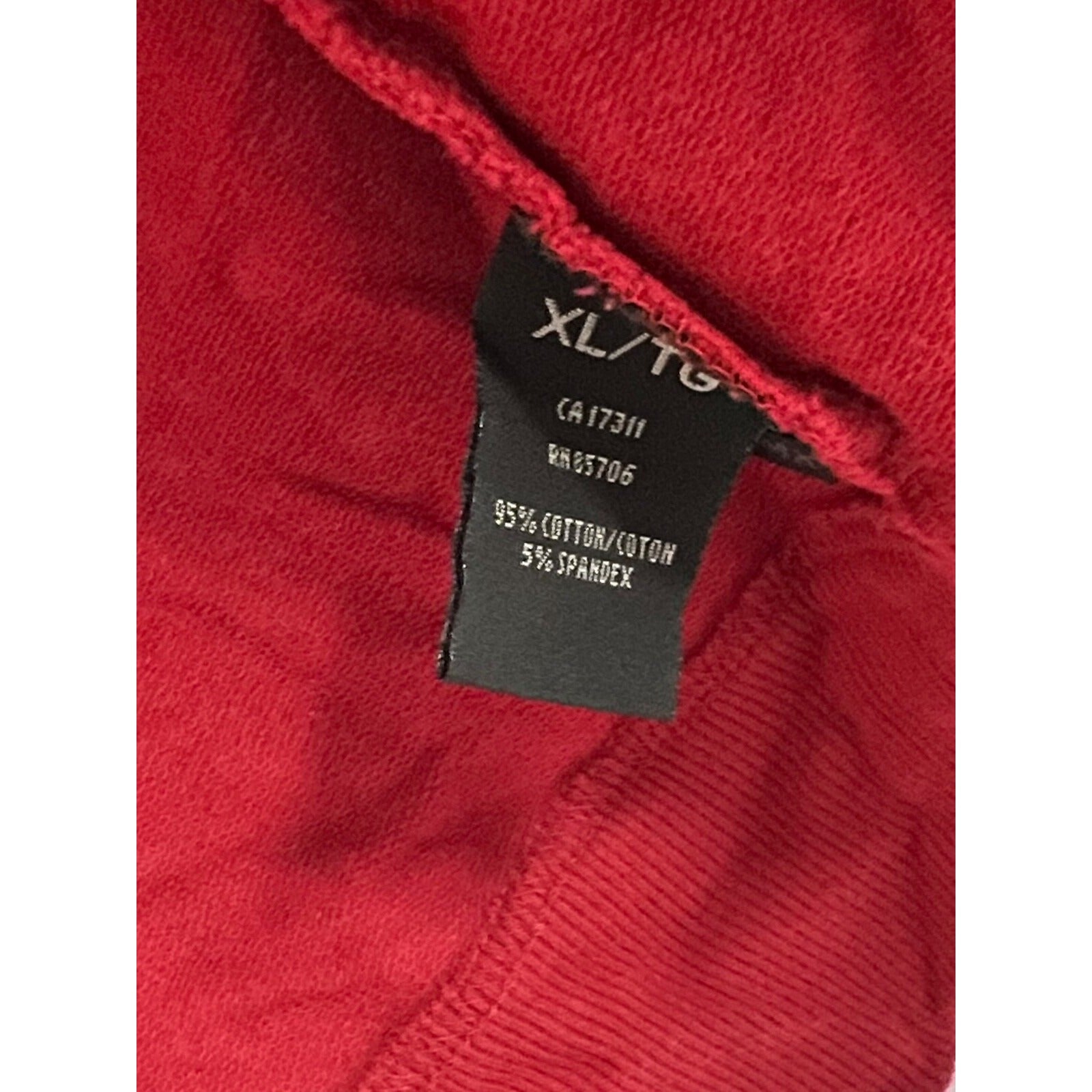 Women's Buffalo by David Bitton red long sleeve zip up hoodie size XL