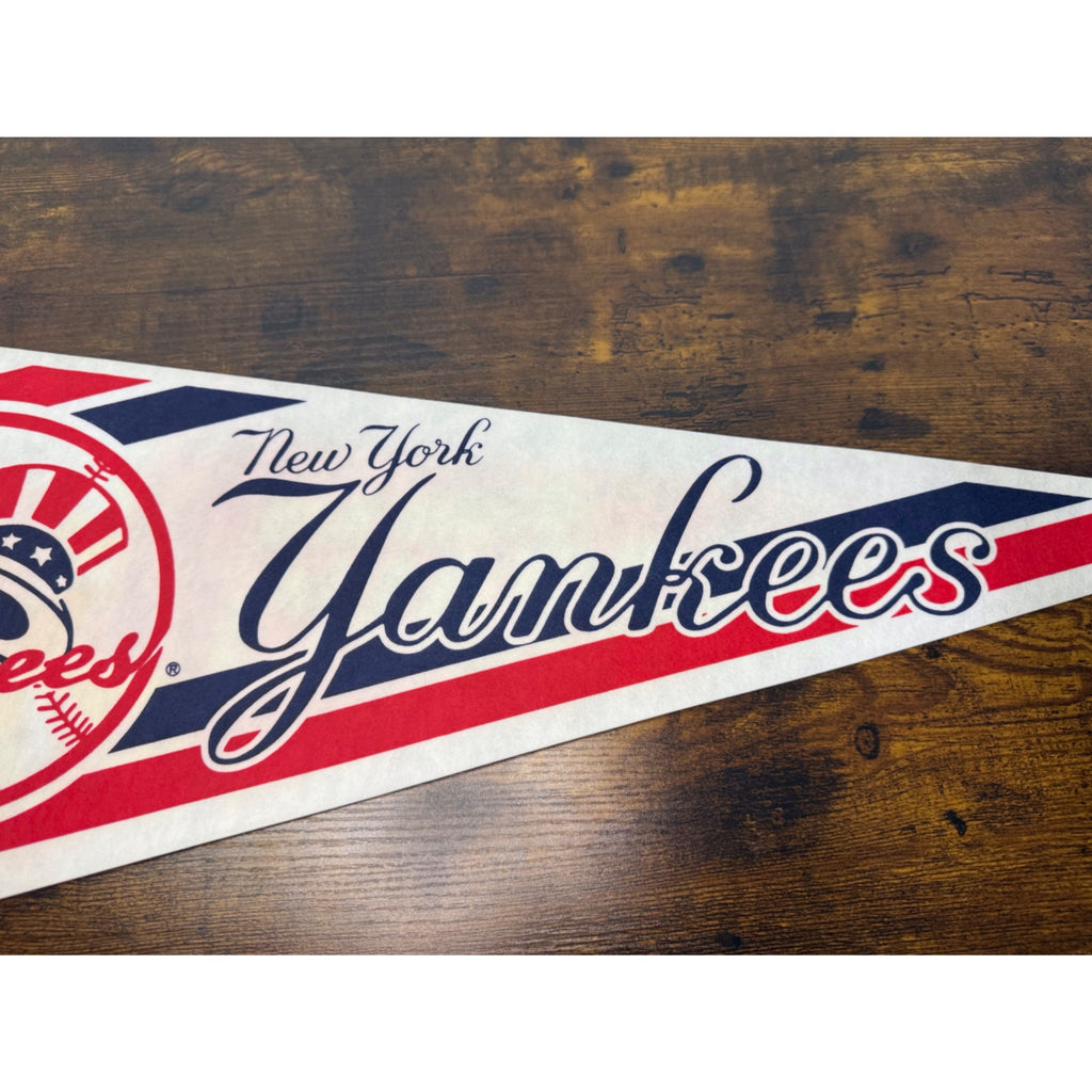 New York Yankees Vintage Felt Pennant MLB Baseball Memorabilia 30 inches