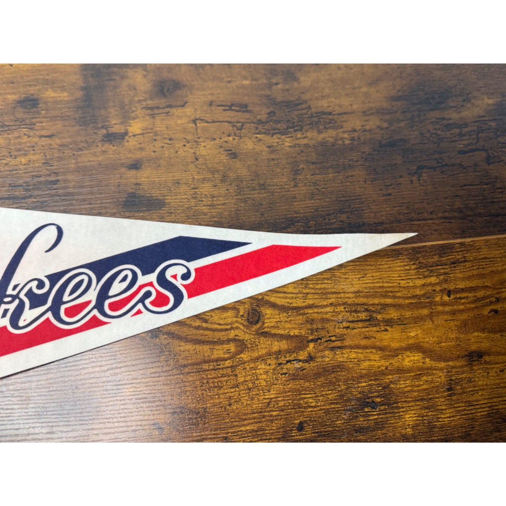 New York Yankees Vintage Felt Pennant MLB Baseball Memorabilia 30 inches