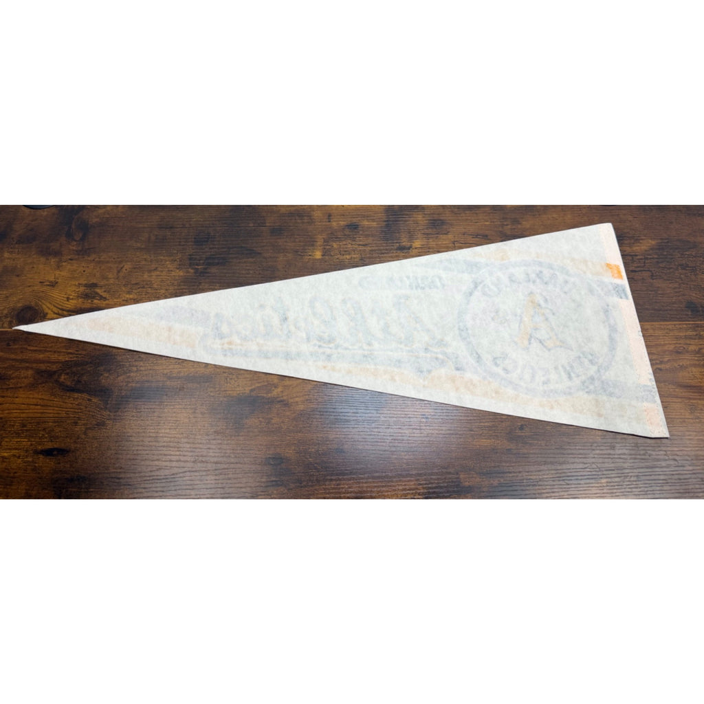 Oakland Athletics Vintage MLB Pennant Flag With Classic logo 29.5 inches