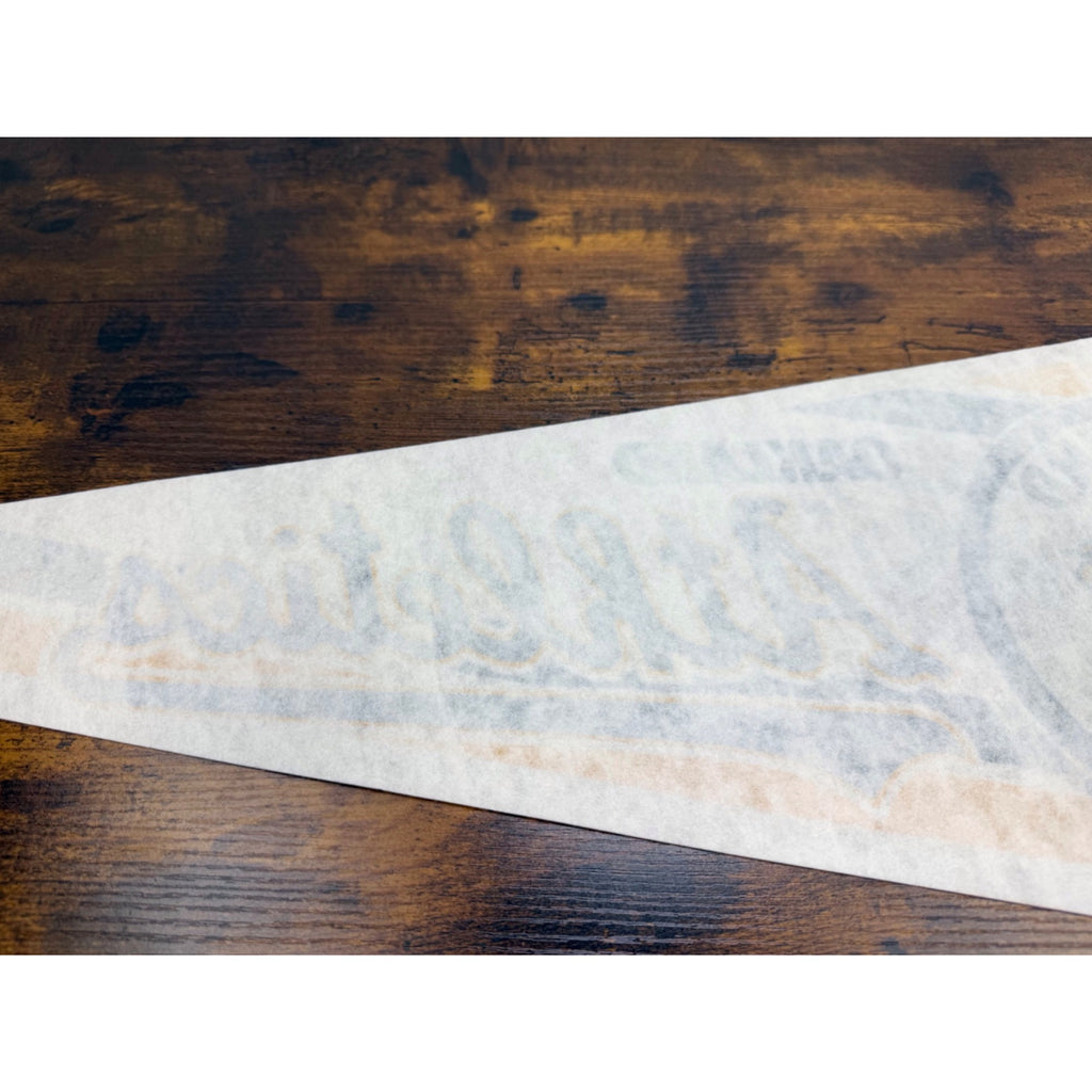Oakland Athletics Vintage MLB Pennant Flag With Classic logo 29.5 inches