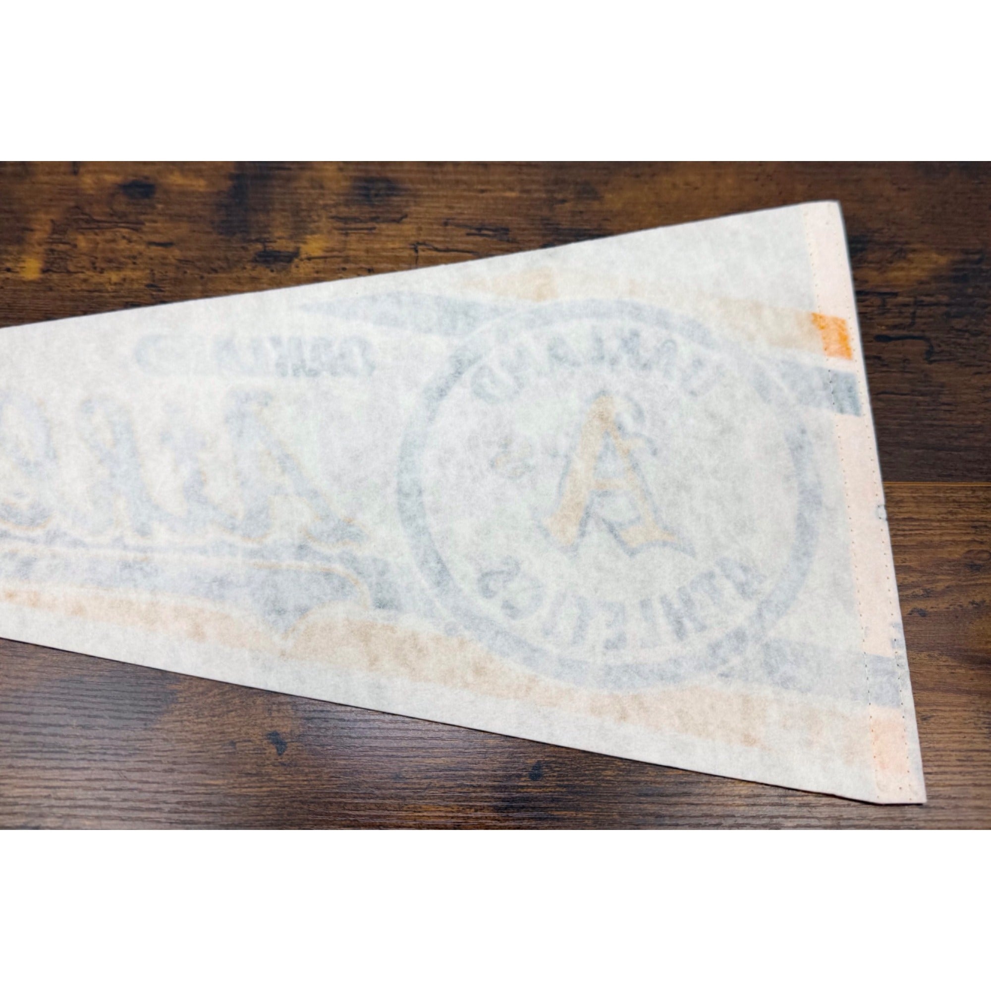Oakland Athletics Vintage MLB Pennant Flag With Classic logo 29.5 inches