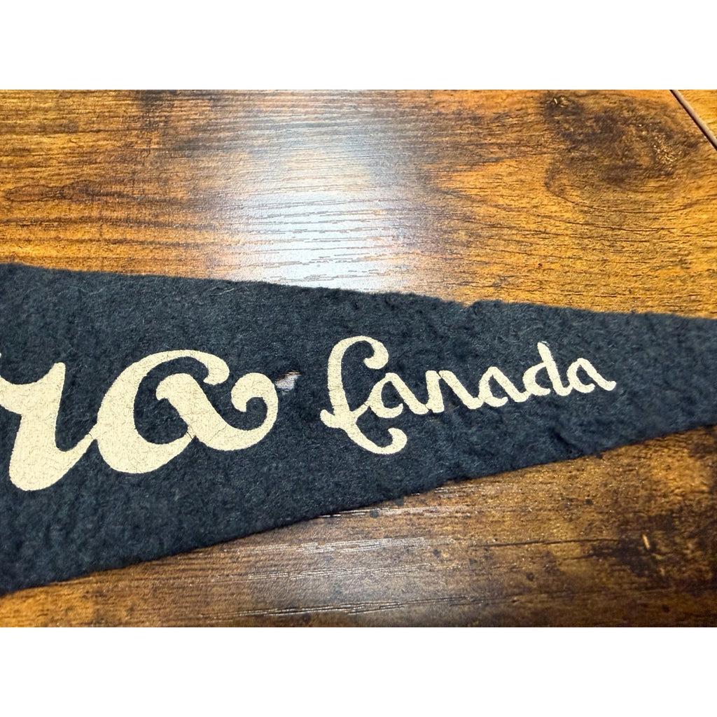 Vintage Kenora Canada pennant