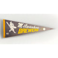 Vintage MLB Milwaukee Brewers pennant faded