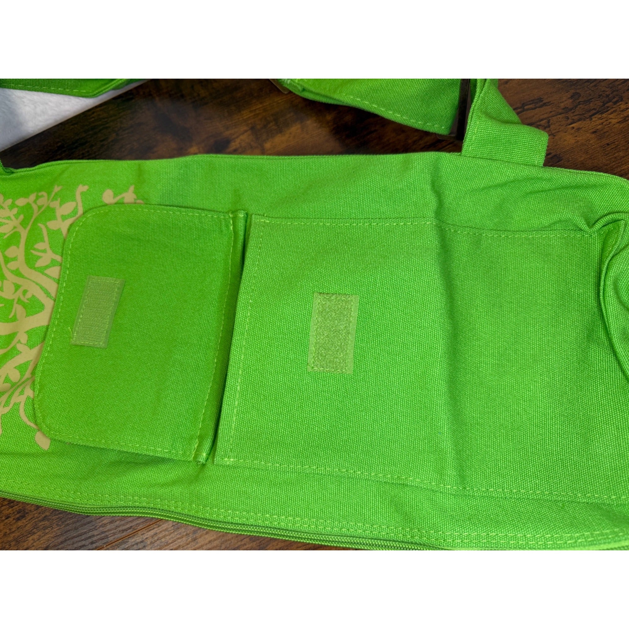 Brand new Fit Spirit canvas yoga mat bag with pockets