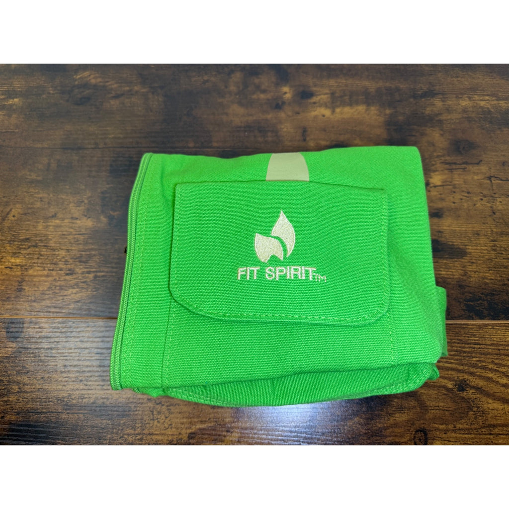 Brand new Fit Spirit canvas yoga mat bag with pockets