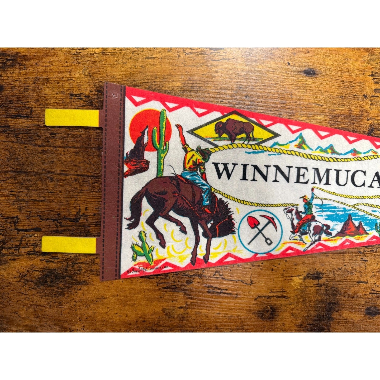 Vintage Winnemuca, Nevada pennant