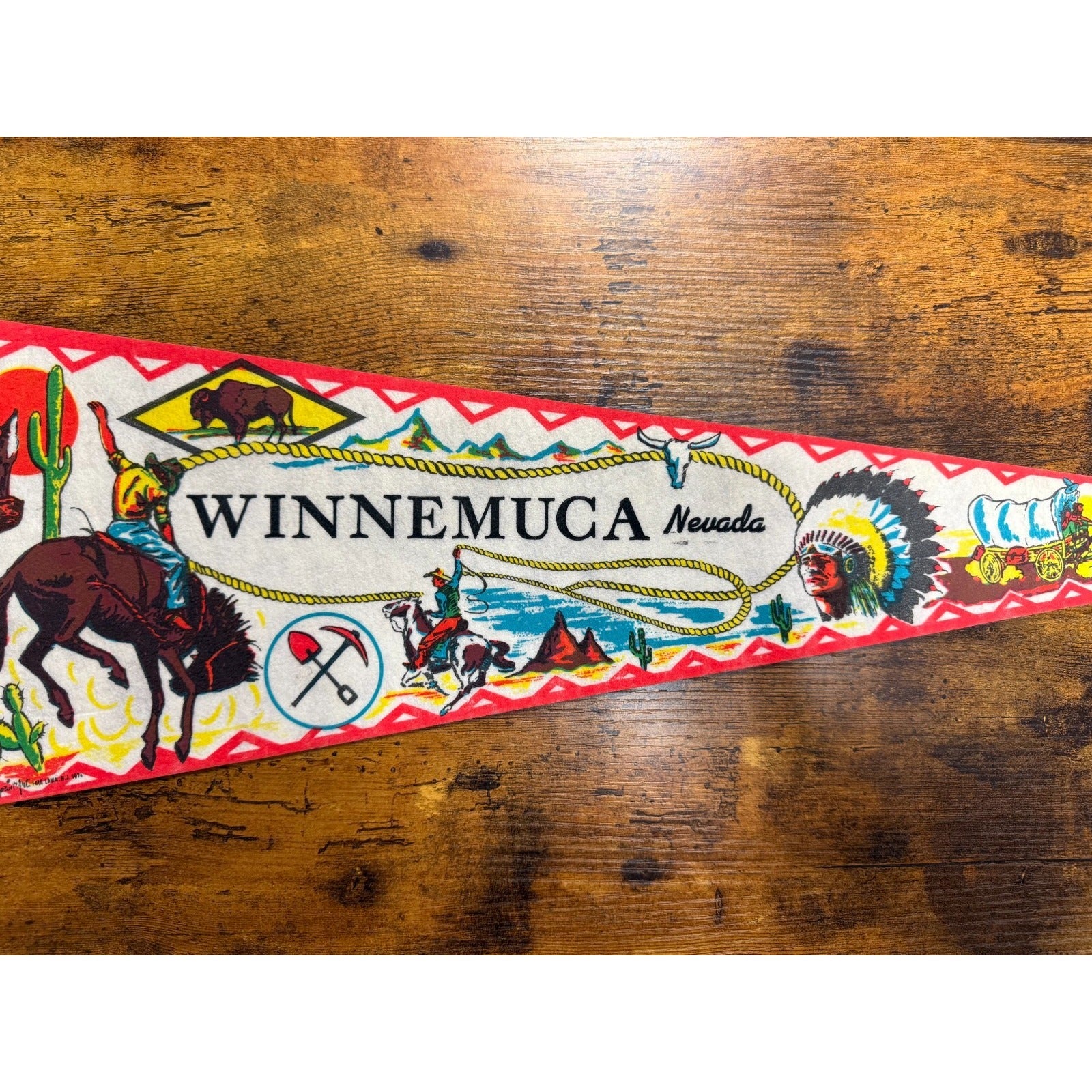 Vintage Winnemuca, Nevada pennant