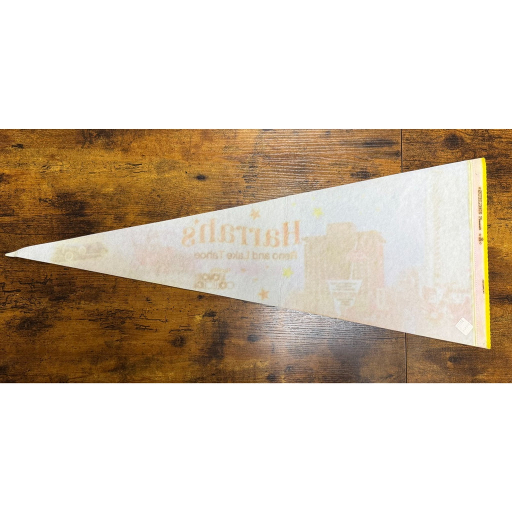 Vintage Harrah's Reno and Lake Tahoe Automobile Collection pennant