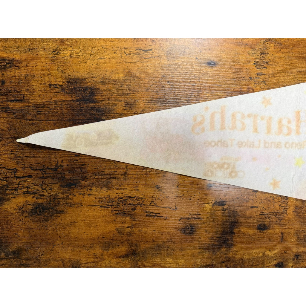 Vintage Harrah's Reno and Lake Tahoe Automobile Collection pennant