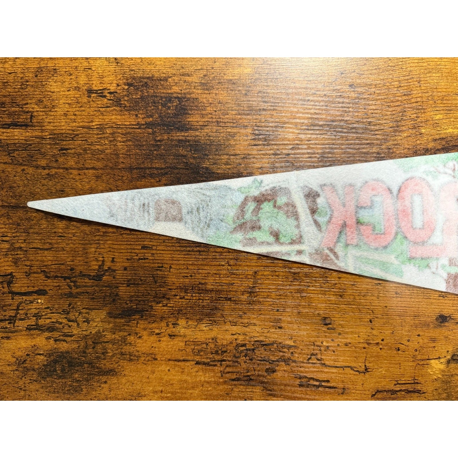 Vintage Chimney Rock, North Carolina pennant