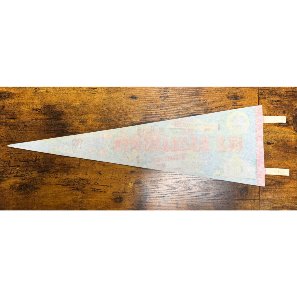 Vintage Old Sacramento, California pennant