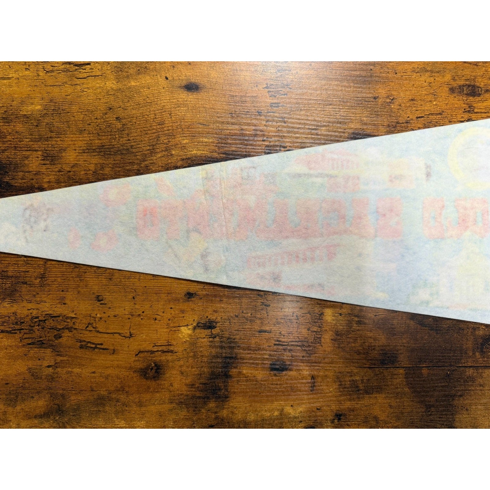 Vintage Old Sacramento, California pennant